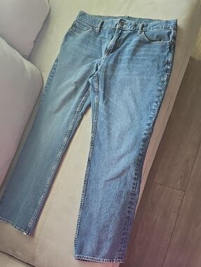 Old Navy Light Blue Straight Detroit  Mens Jeans